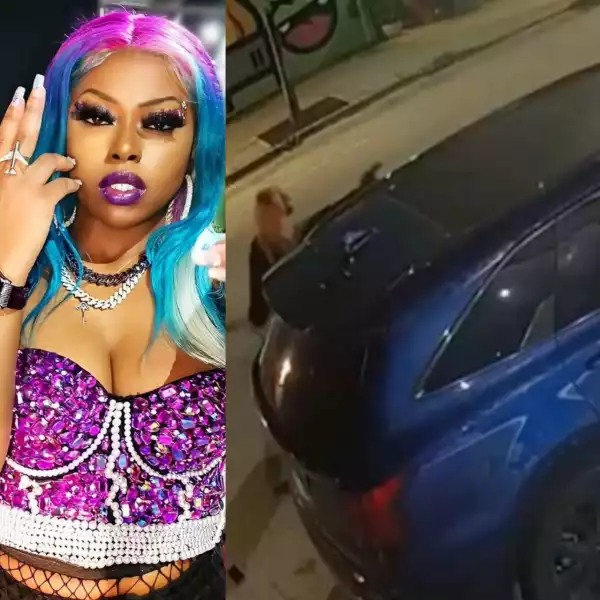 Female Rapper Charged With Murder After She Was Caught On Security Footage Shooting Her Manager (Photo)