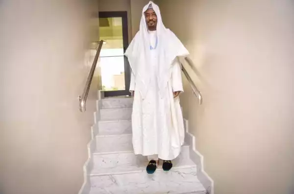 New Pictures Of Sanusi At His Lagos Residence. El-Rufai Spotted