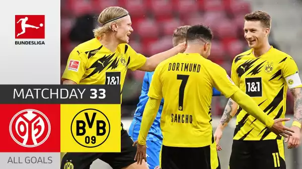 Mainz vs Dortmund 1 − 3 (Bundesliga Goals & Highlights 2021)