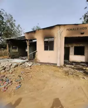 1 Dead, 3 Injured, 29 Rooms Destroyed As Fire Guts Federal University In Yobe