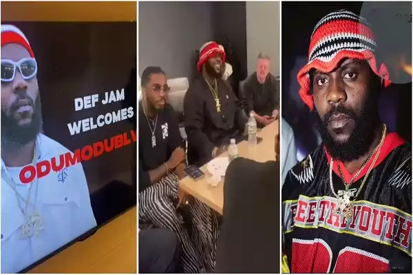 American Record Label Def Jam Signs Odumodublvck