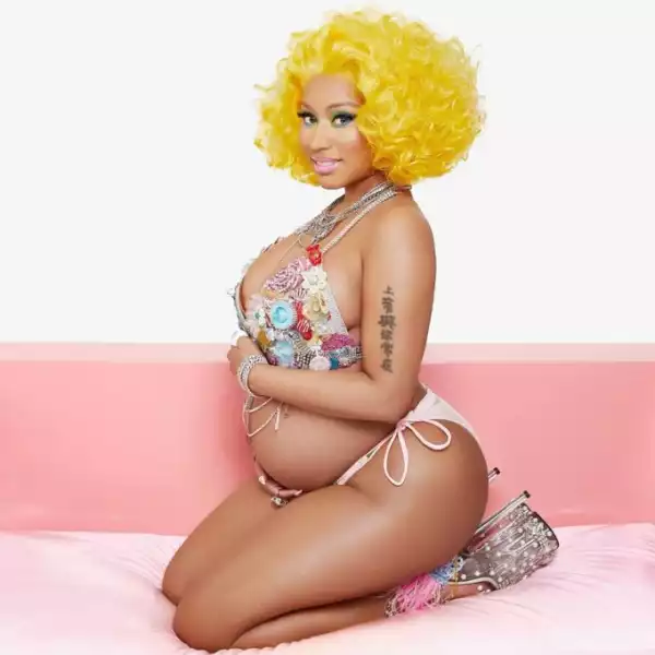 Nicki Minaj flaunts baby bump as she finally confirms her pregnancy.