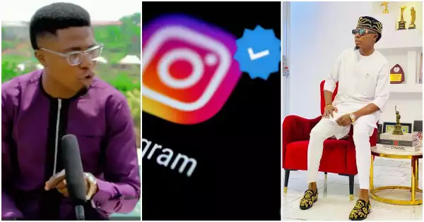 “God No Go Shame Us” – Mc Edo Pikin Celebrates His Verified Blue Tick On Instagram