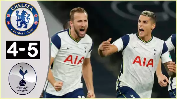 Chelsea vs Tottenham 1 - 1 (4-5)  | EFL Cup All Goals And Highlights (29-09-2020)