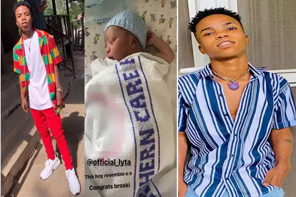 “Too Early”-Nigerians React As Lyta Welcomes First Child Out Of Wedlock