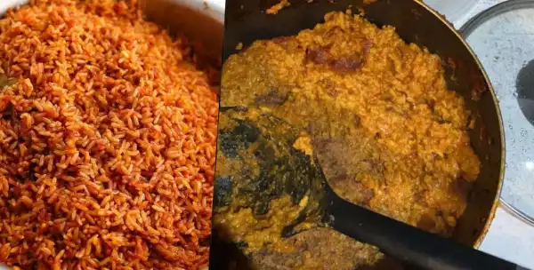 This Should Be Your Last Attempt - Nigerians React To Photo Of Jollof Rice Made By A Lady