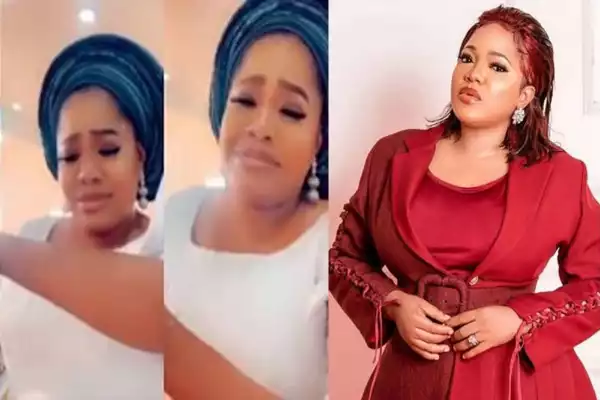 I’m Unable To Catch Any Sleep – Toyin Abraham Cries Out After Being Dragged Into Property Scam Saga