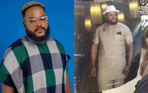 #BBNaija 2021: Whitemoney Trends After Revealing He Was Once The Cover Of A Popular Magazine