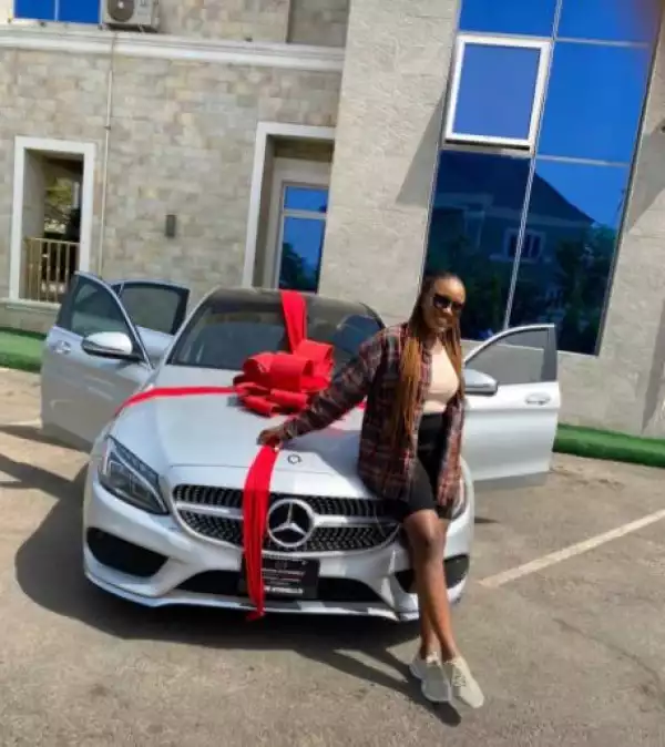 Comedian Sirbalo Gifts Gilfriend Brand New Benz Reportedly Worth N20 Million (Video)