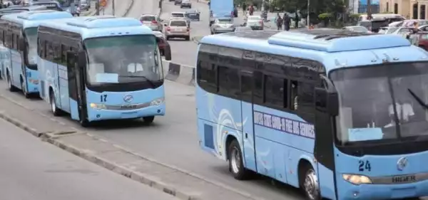 JUST IN!! Lagos Buses Services Resume Operations After 18 Hours