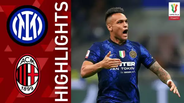 Inter vs Milan 3 - 0 (Coppa Italia 2022 Goals & Highlights)