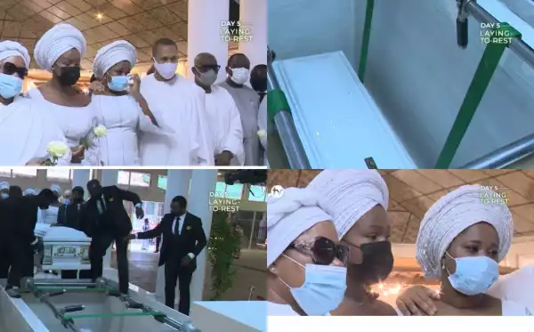 Body of Late Prophet T.B Joshua laid to rest (photos/videos)