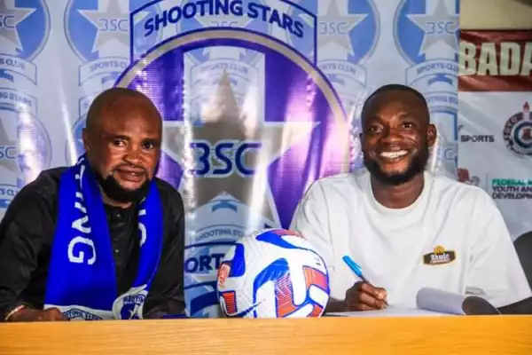 Shooting Stars unveil three new signings, promote goalkeeper