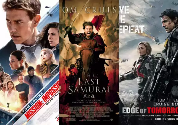 Top 10 Best Movies by Tom Cruise
