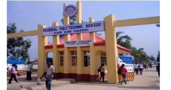 Fed Poly Nekede ND Morning admission list, 2023/2024 now on school