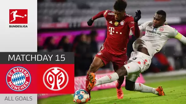 FC Bayern vs FSV Mainz 05 2 − 1 (Bundesliga 2021 Goals & Highlights)