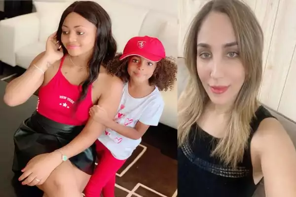Moment Ned Nwoko’s Daughter REFUSED To Go BACK To Her Mum’s House And Said She Wants To Stay With Regina Daniels (VIDEO)
