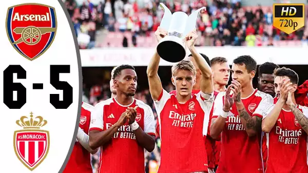 Arsenal vs Monaco 1 - 1 (Pen 5-4) (Emirates Cup Goals & Highlights)