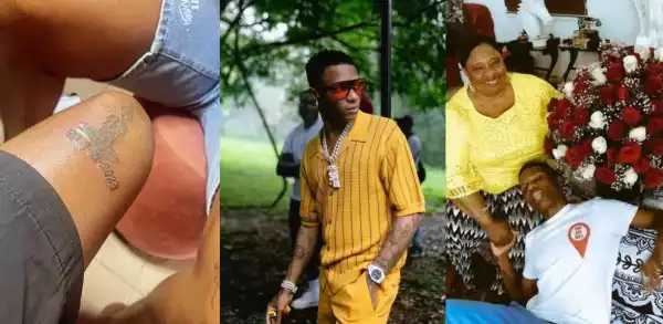 Wizkid’s Fan Pays Tribute To His Late Mother With A Permanent Tattoo