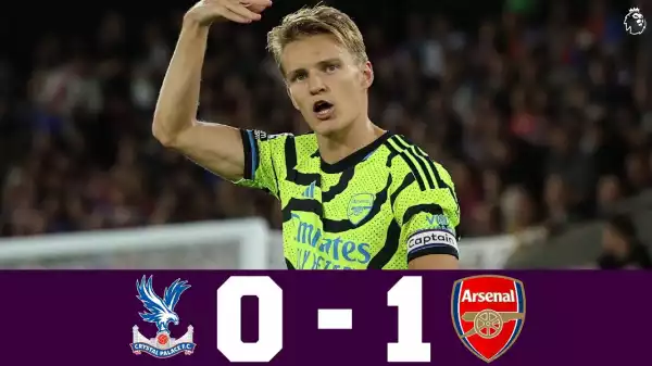 Crystal Palace vs Arsenal 0 - 1 (Premier League Goals & Highlights)