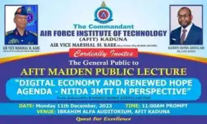 AFIT announces Maiden Public Lecture