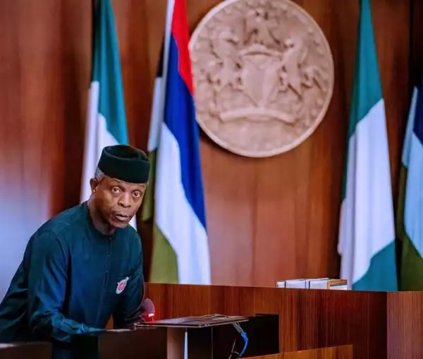 Do You Agree?? We Have All It Takes To Make Nigeria Great, Says Osinbajo