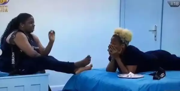 #BBNaija: Dorathy Schools Lucy On Being Tolerant And Not Feel Emotional And Attacked (Video)