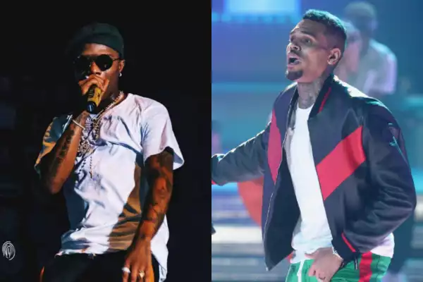 Moment Chris Brown Stormed Wizkid’s #MadeInLagos Concert At O2 Arena (Video)