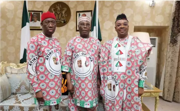 Atiku, Okowa in Uyo as PDP flags-off presidential campaign