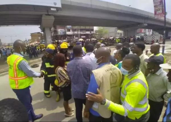 “Road Construction Is The Cause Of Ikeja Gas Leakage” – Eyewitnesses Open Up