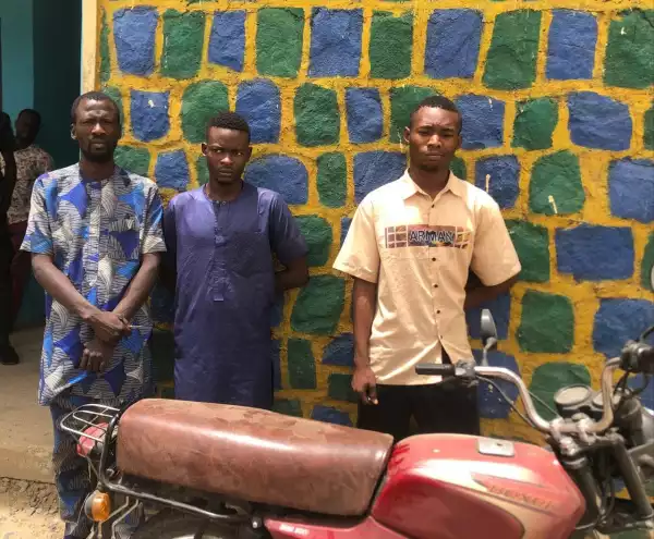 Three Men Steal A Motorcycle Worth N400k In Bauchi, Sell It For N100k And Use Money To Lodge In Hotel With Girlfriends