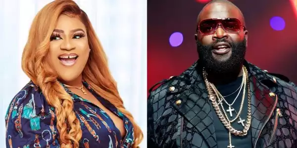 Mama, Your Child Don Blow - Nkechi Blessing Celebrates As Rick Ross Follows Back On Instagram