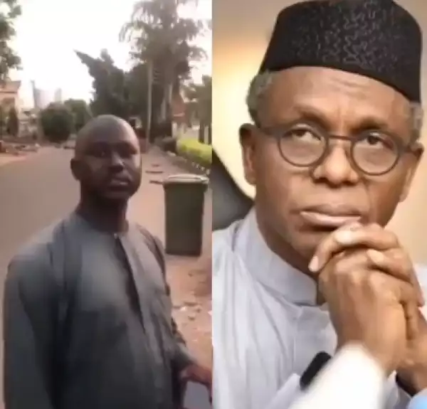 He wants to be arrested? Nigerian man claims Governor El-Rufai is lying about being positive for Coronavirus (Video)