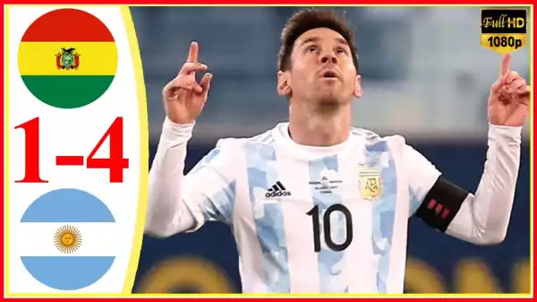 Bolivia vs Argentina 1 − 4 (Copa America  2020 Goals & Highlights)