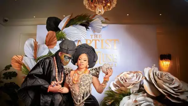 Fashionista, Toyin Lawani Ties The Knot With Fiancé, Segun Wealth (Video)