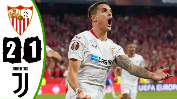 Sevilla vs Juventus 2 - 1 (Europa League 2023 Goals & Highlights)