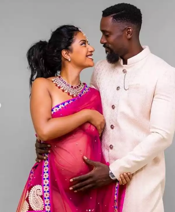Actor Mawuli Gavor And His Partner, Remya Expecting Their First Child (Photos)