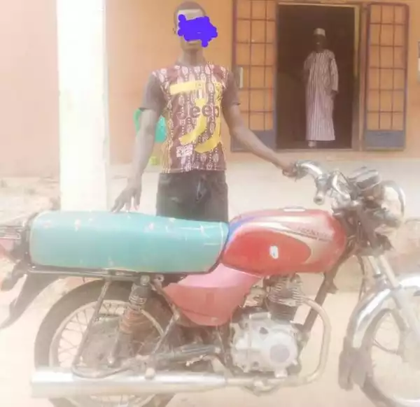 Police Arrest Member Of Robbery Gang That Attacked Okada Rider And Stole His Motorcycle In Jigawa