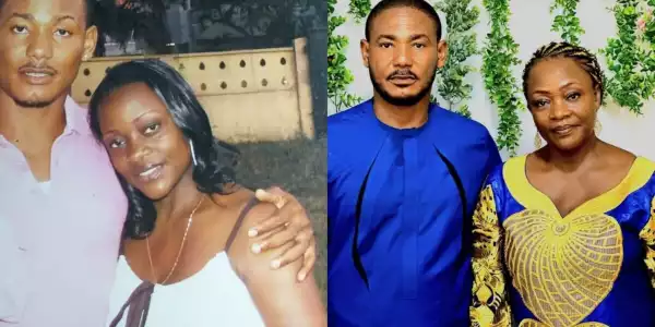 “Why I married an older woman” Actor Artus Frank spills as he issues stern warning to age-shamers