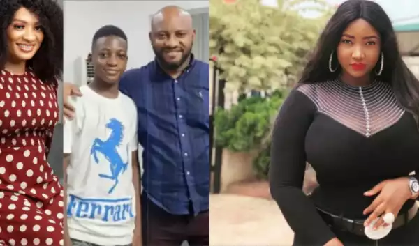 Drama as netizens blame second wife, Judy Austin for death of Yul Edochie’s first son