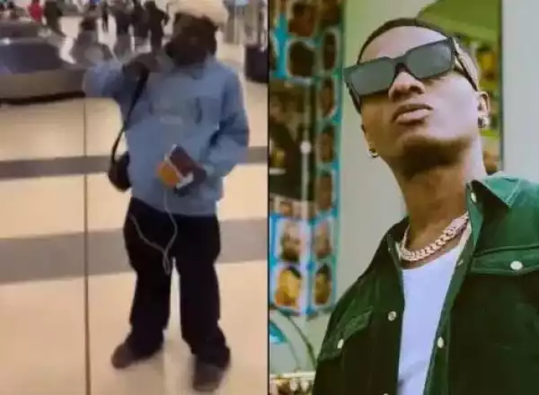 DJ Chicken Spotted At Airport Hours After Dragging Wizkid Online (Video)