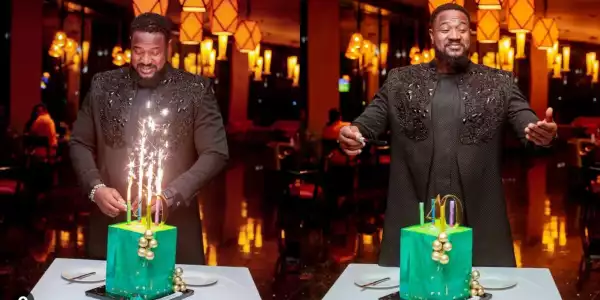 “I was on the verge of tears” Mofe Duncan overwhelmed with love following 40th birthday celebration