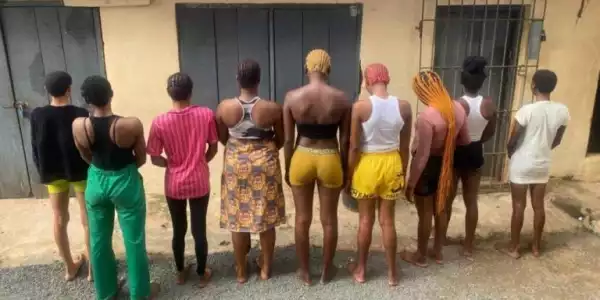 Anambra police raid brothel, rescue nine underage sex workers
