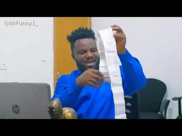 Mr Funny - Sabinus and his interview problem (Comedy Video)