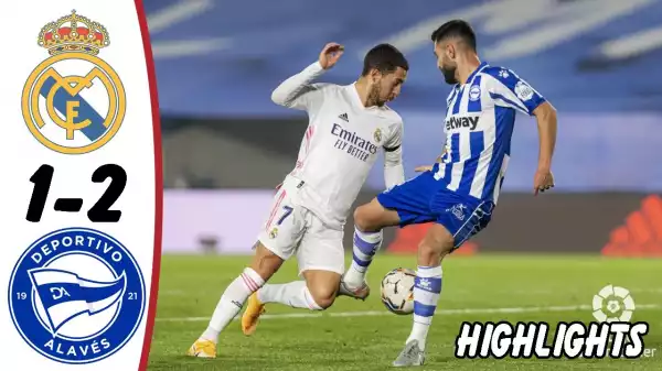 Real Madrid vs Alaves 1 - 2 (LA Liga Goals & Highlights)
