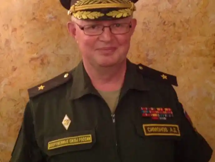 TENTH Russian General, Major General Andrei Simonov 