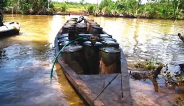 Navy uncovers massive oil theft in Rivers