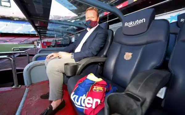 Barcelona Think Ronald Koeman Will Be Able To Be On The Bench V Villarreal