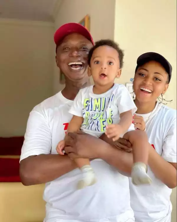 Regina Daniels & Ned Nwoko Celebrate Their Son, Munir As He Clocks 10 Months