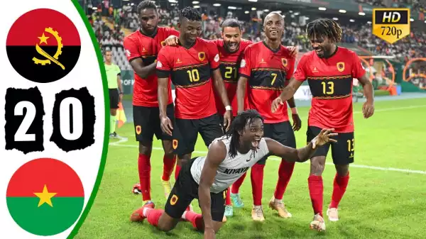 Angola vs Burkina Faso 2 - 0 (AFCON 2024 Goals & Highlights)